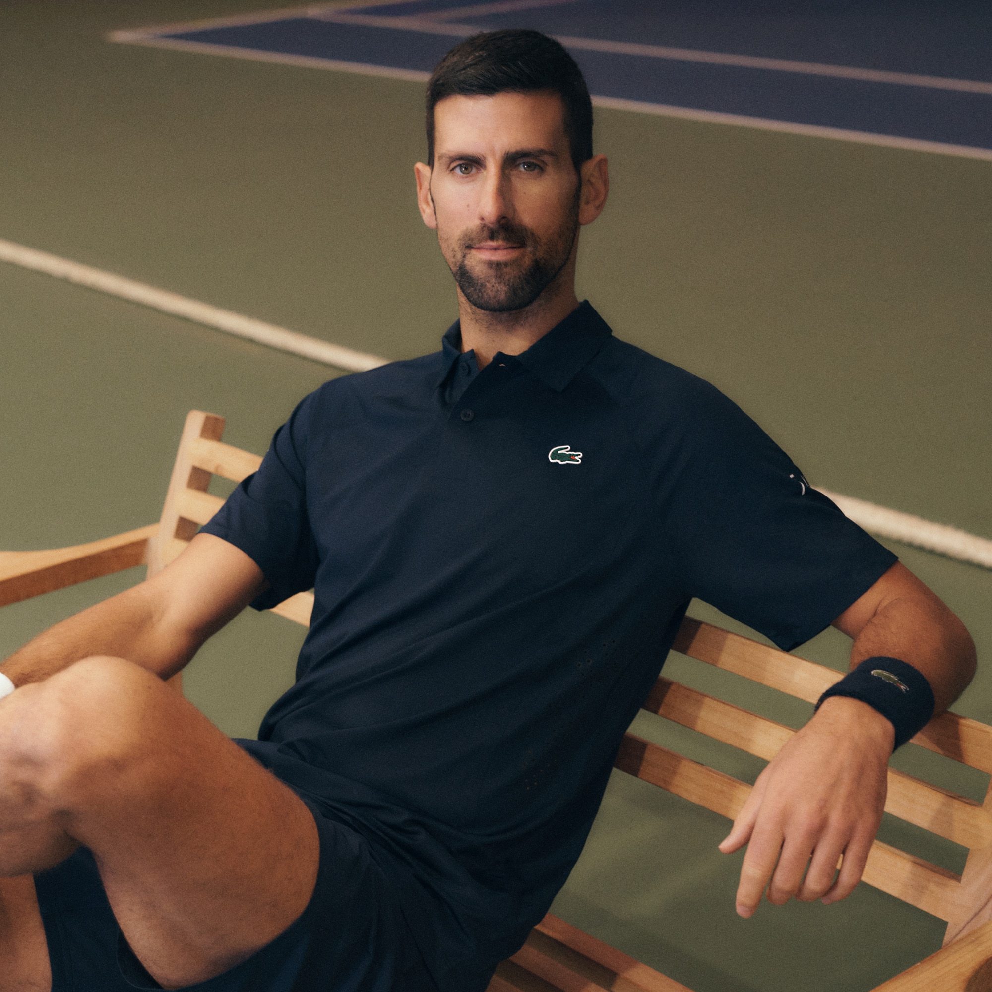 Lacoste Tennis x Novak Djokovic On Court Polo - Polo Shirts - New