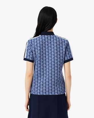Women's Slim Fit Monogram Polo