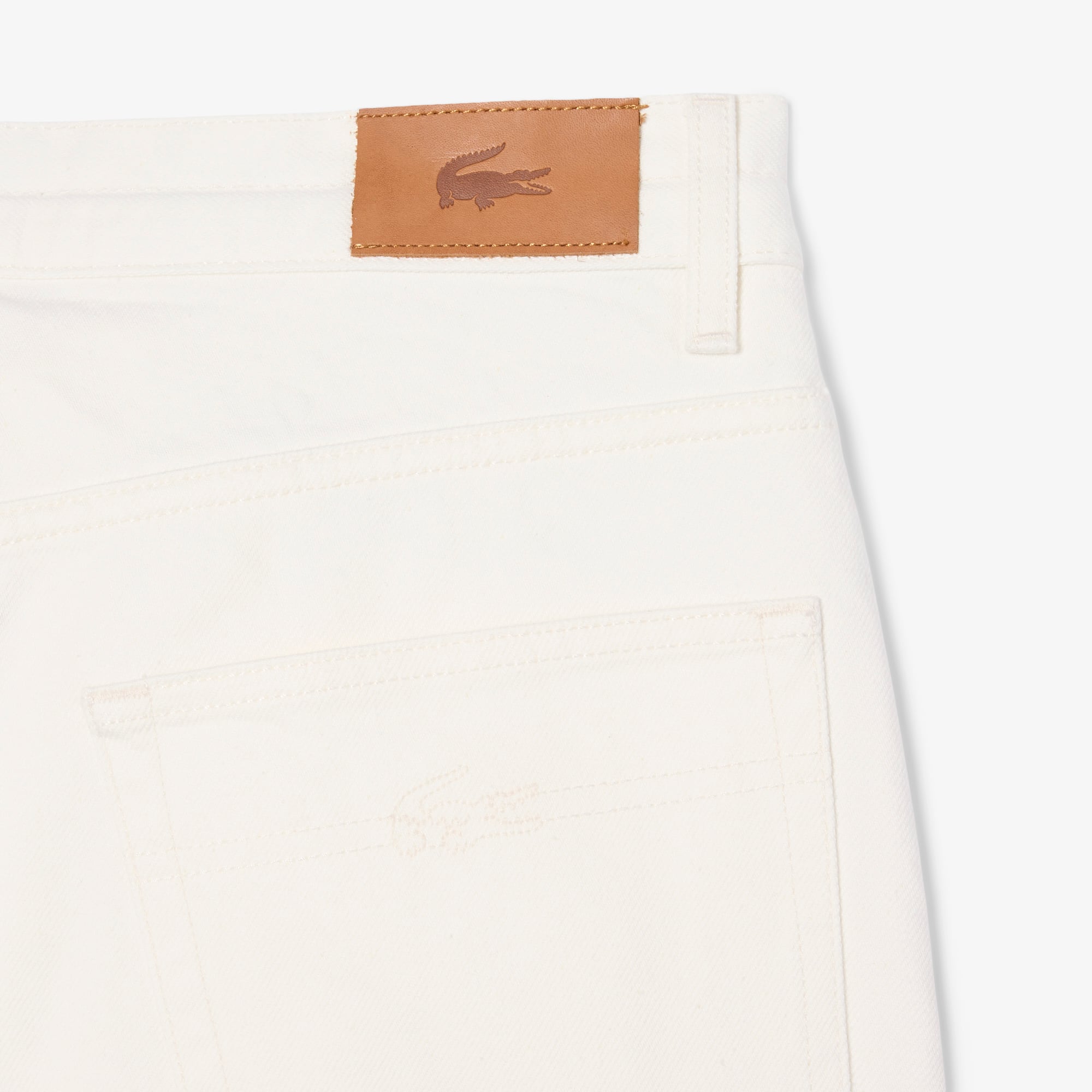 Cotton Denim Shorts
