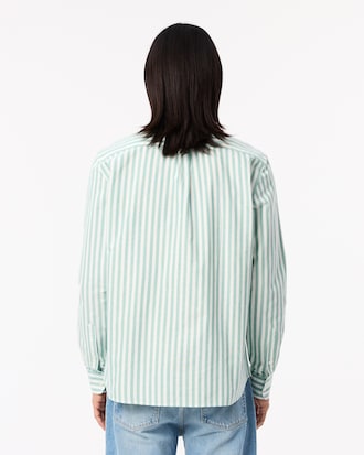 Men's Regular Fit Striped Oxford Shirt
