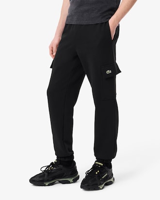 Pantalones deportivos cargo de polar para hombre