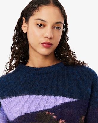 Women's Landscape Wool Sweater