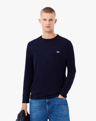 Men's Long Sleeve Pima Cotton T-Shirt