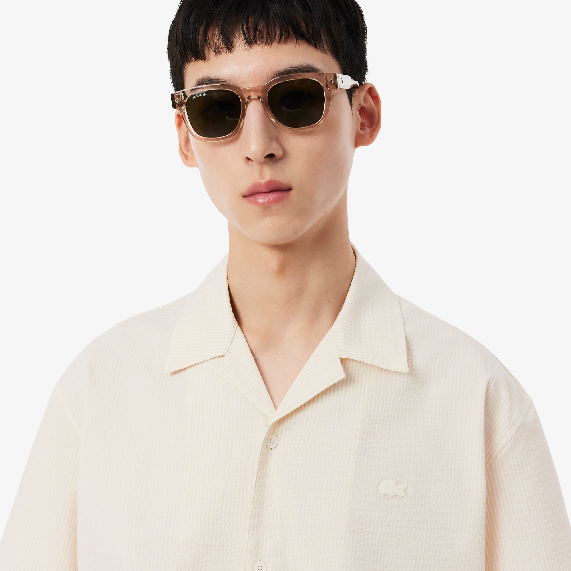 Relaxed Fit Seersucker Shirt