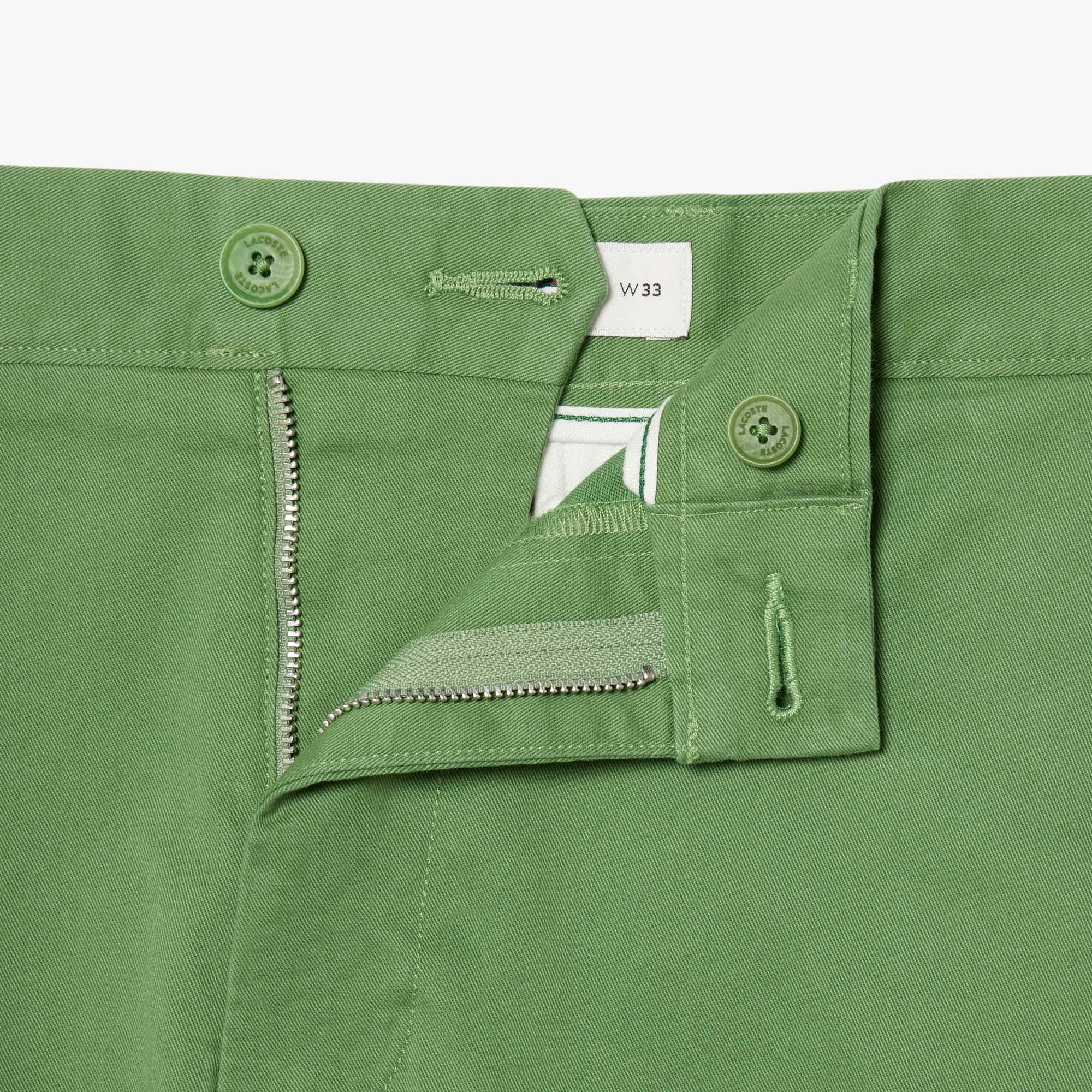 Stretch Twill Chino Shorts - Shorts & Swim - New In 2026 | Lacoste