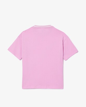 Playera de algodón estampada