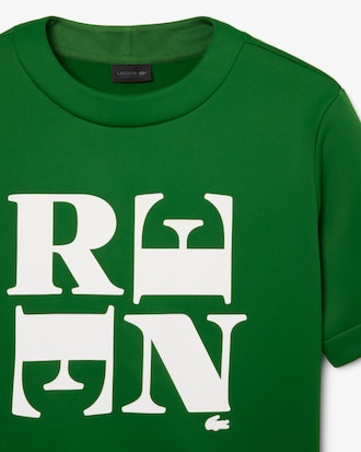 Runway Satin Graphic T-shirt
