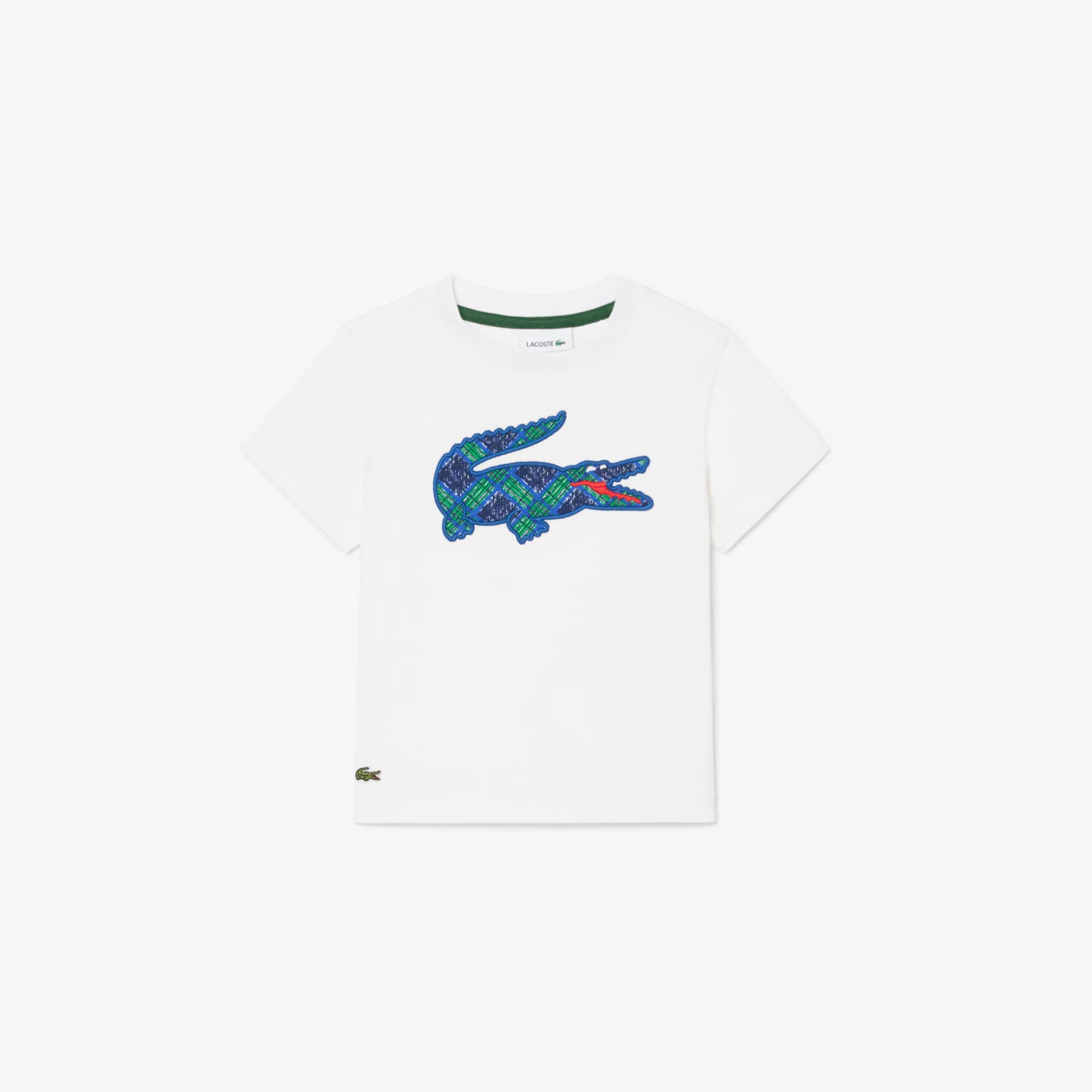 Lacoste Printed Cotton T-shirt - 5 Years In White