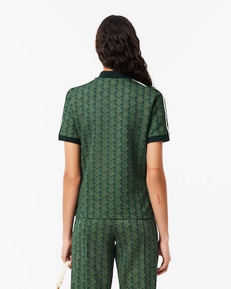 Women's Slim Fit Monogram Polo