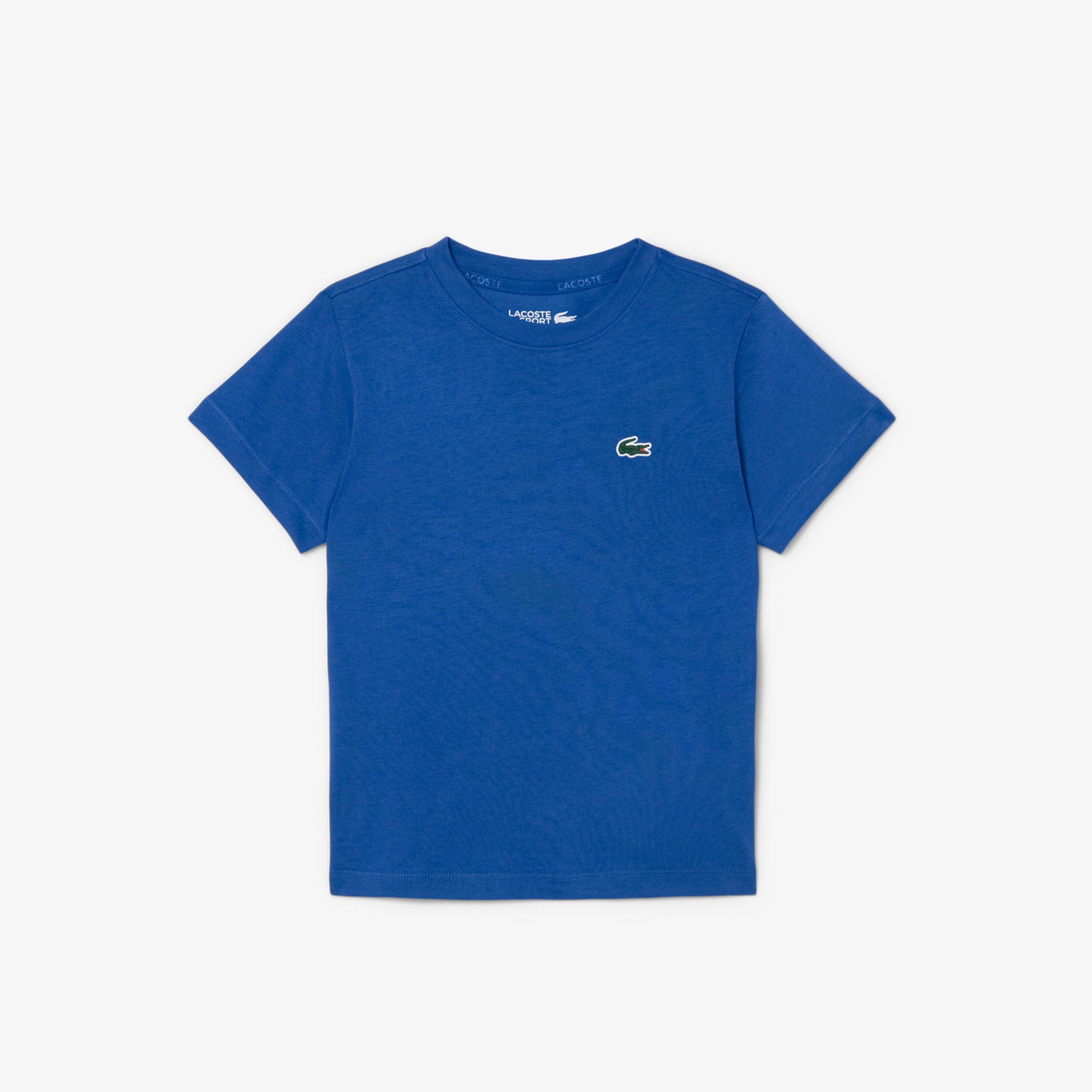 Lacoste Kids' Ultra Dry Technical Cotton Sport T-shirt - 14 Years In Blue