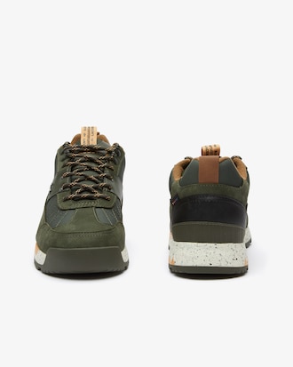 Men's Lacoste Urban Breaker Lo Textile and Leather Outdoor Shoes