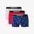 Navy Blue / Grey Chine / Red