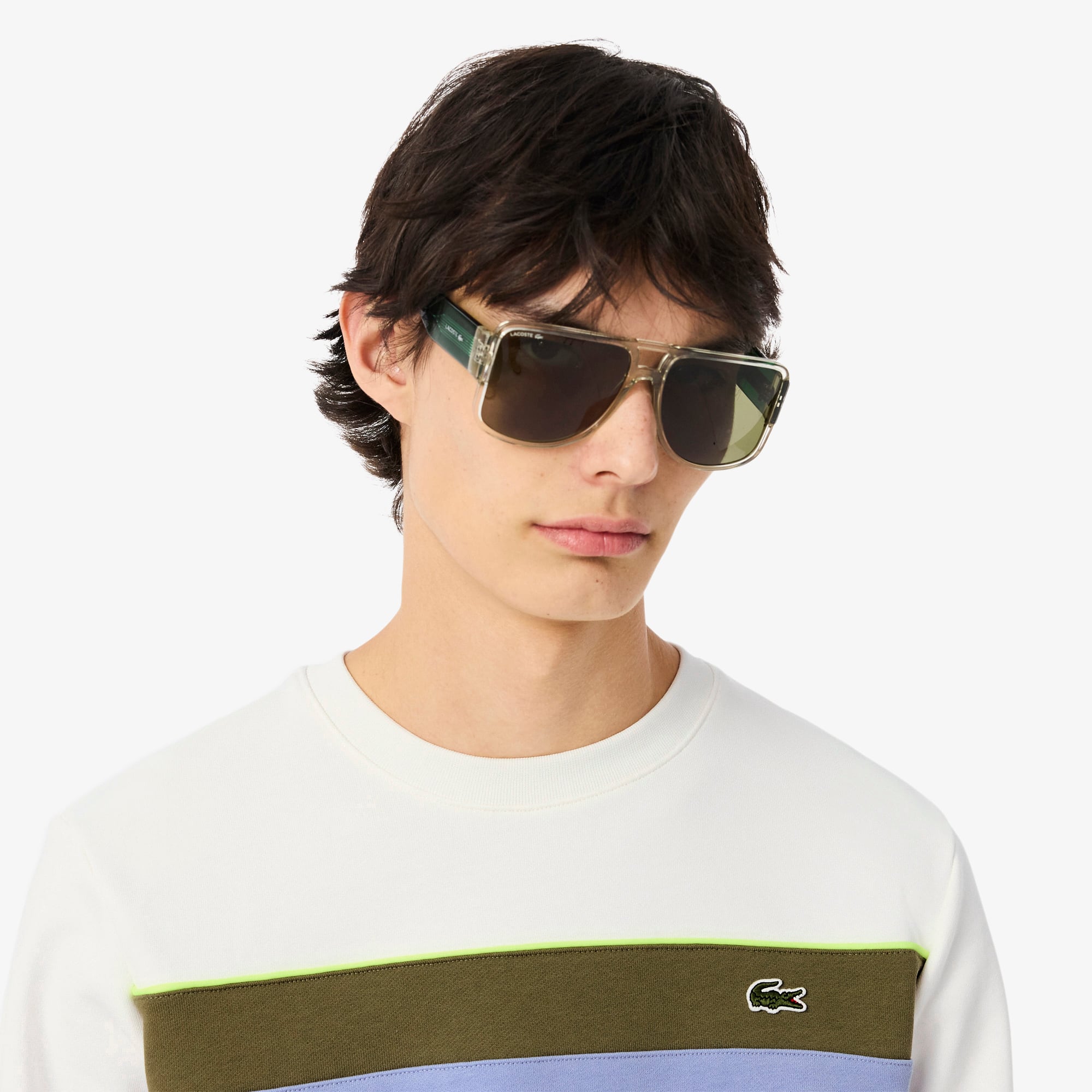 Men's Colorblock Fleece Sweatshirt