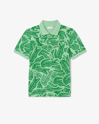 Kids' Petit Piqué Print Polo