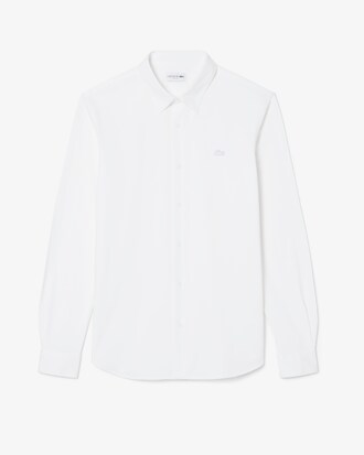 Slim Fit Cotton Blend Shirt