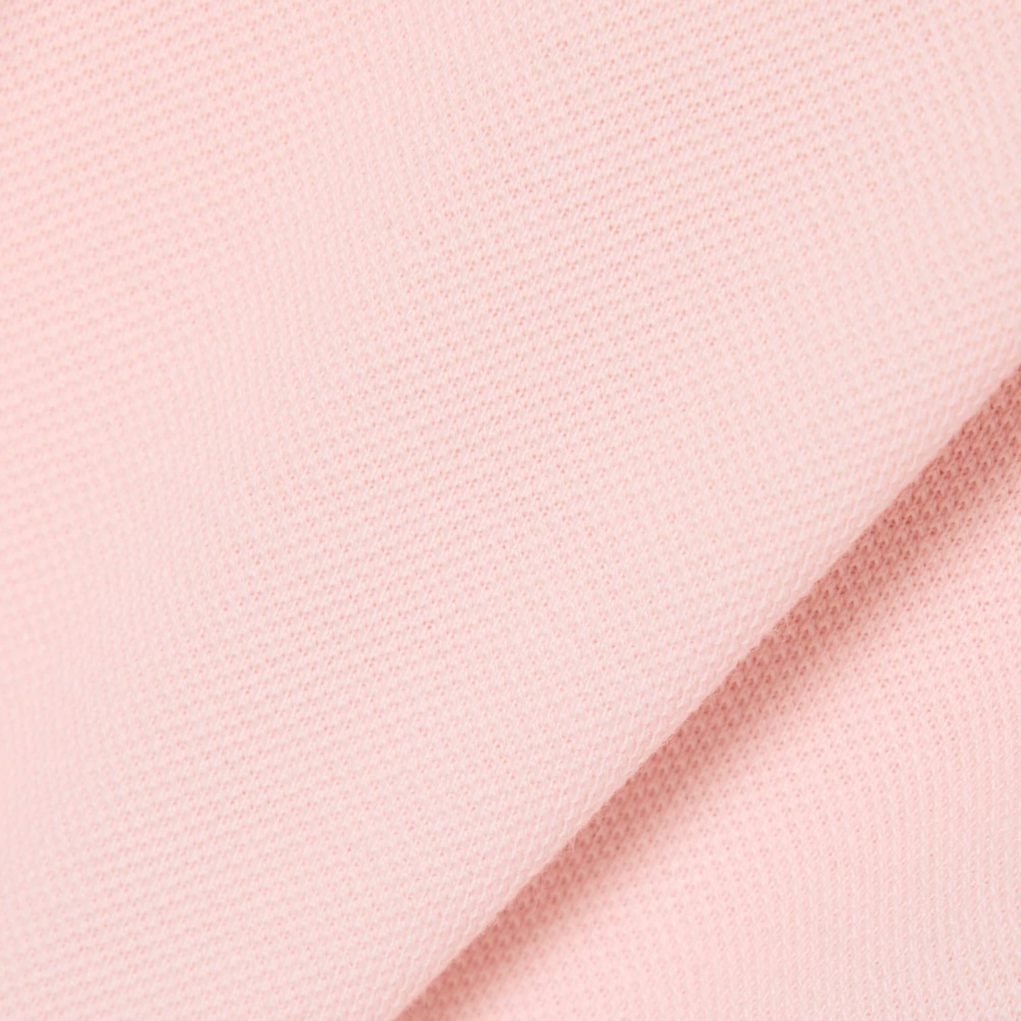 Scallop Collar Mini Piqué Polo Shirt