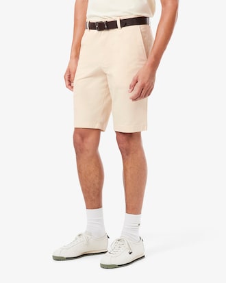 Shorts Chinos de Twill El&aacute;stico