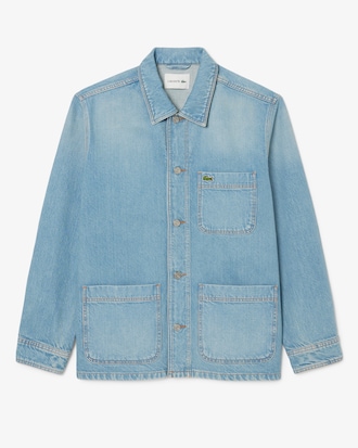 Men's Heavy Cotton Denim Overshirt