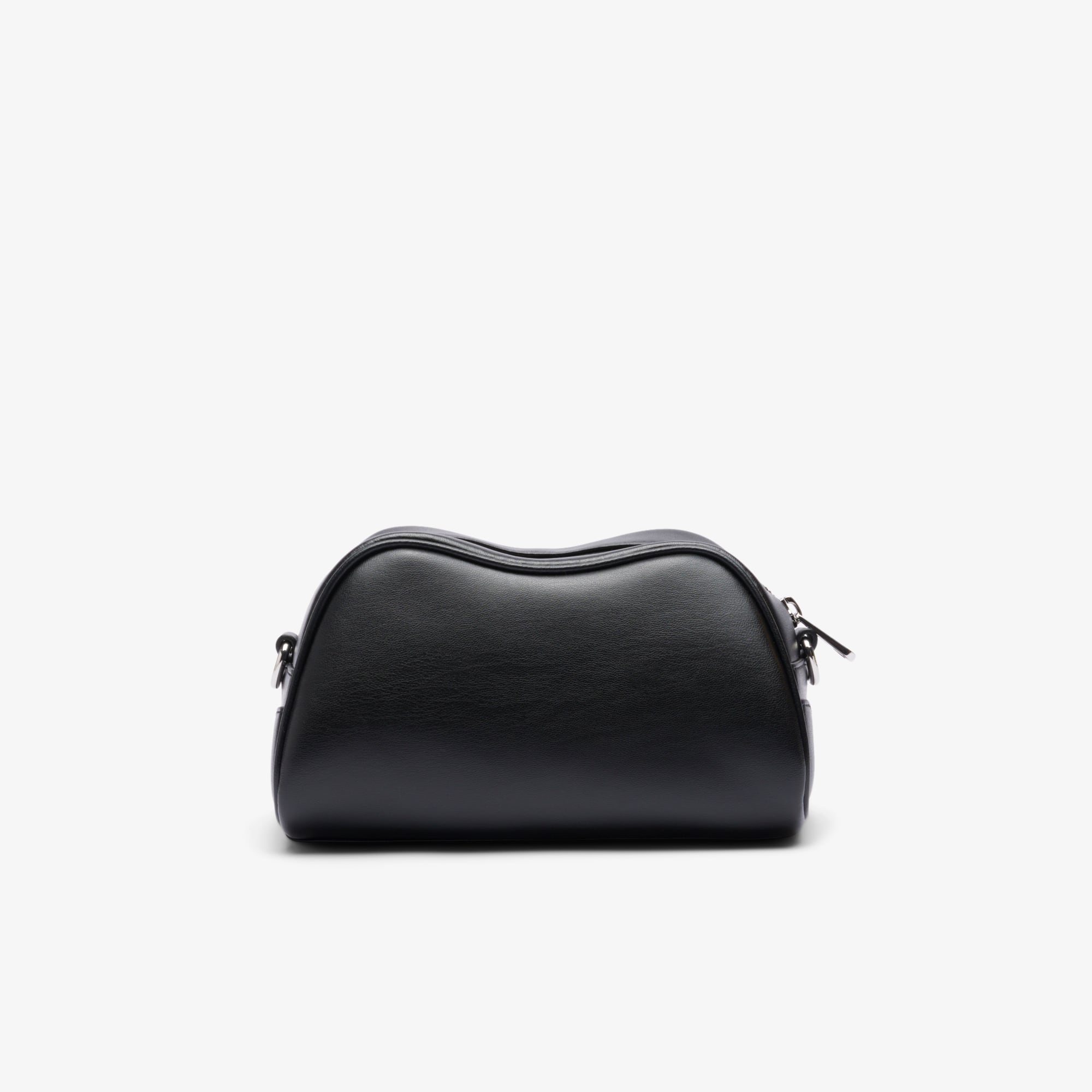 LACOSTE ブラック ボディバッグ　レザー　ブラック　ショルダーバック Ossian Leather Reporter Bag - Bags - New In 2026 | Lacoste
