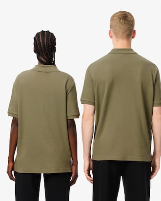 Unisex Loose Fit L.12.12 Piqué Badge Polo