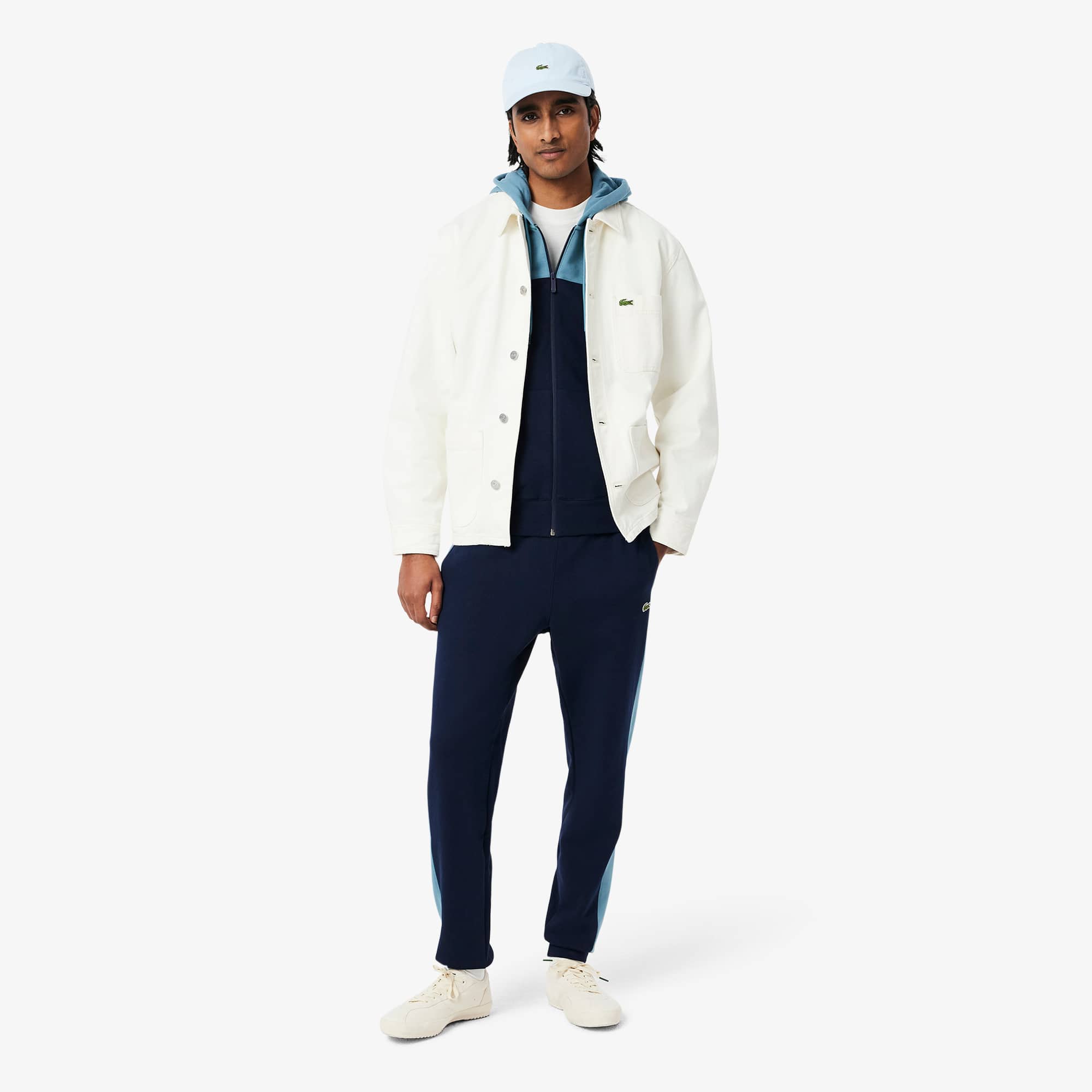 Men's Zip-Up Colorblock Hoodie - Sweaters & Sweatshirts - New In