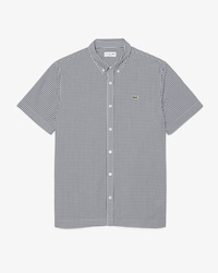 Regular Fit Short Sleeved Plaid Shirt