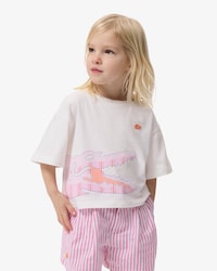 Crocodile Print Cotton T-Shirt