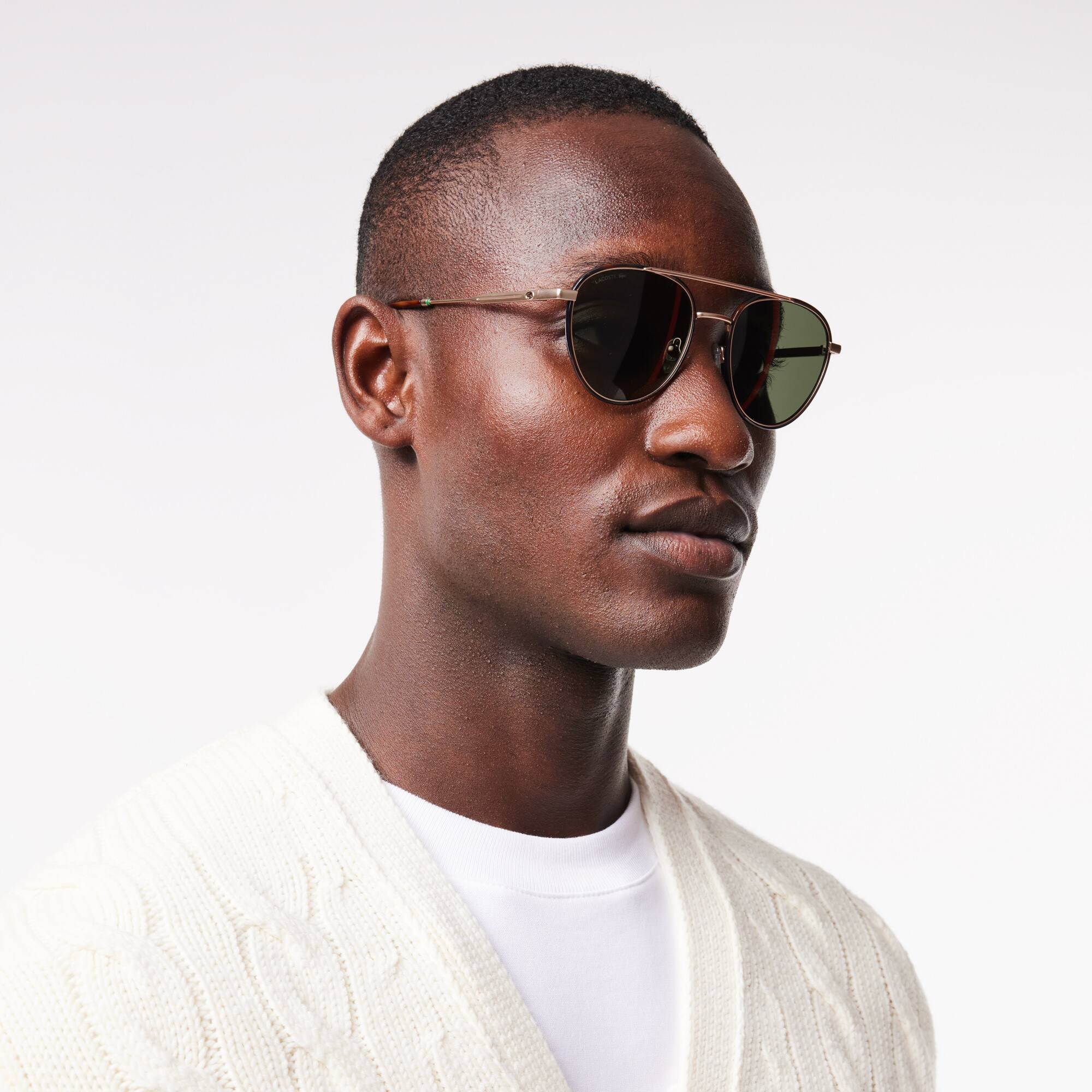 哲です Men's Neoheritage Oval Metal Glasses - Men's Collection - New In