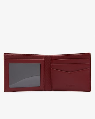 Chantaco Small Graphic Piqu&eacute; Leather Wallet