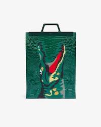 Runway Embossed Crocodile Tote