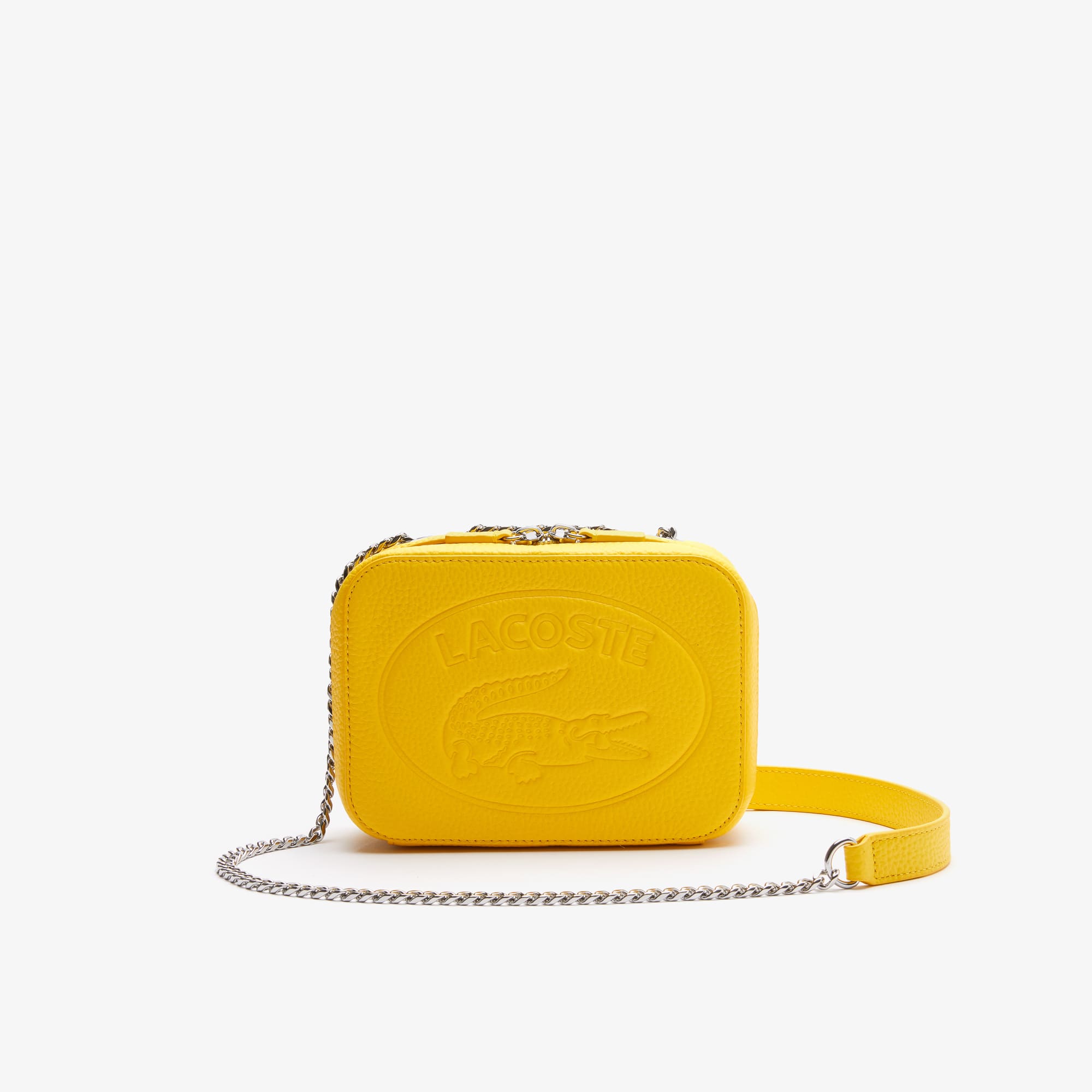 lacoste yellow bag