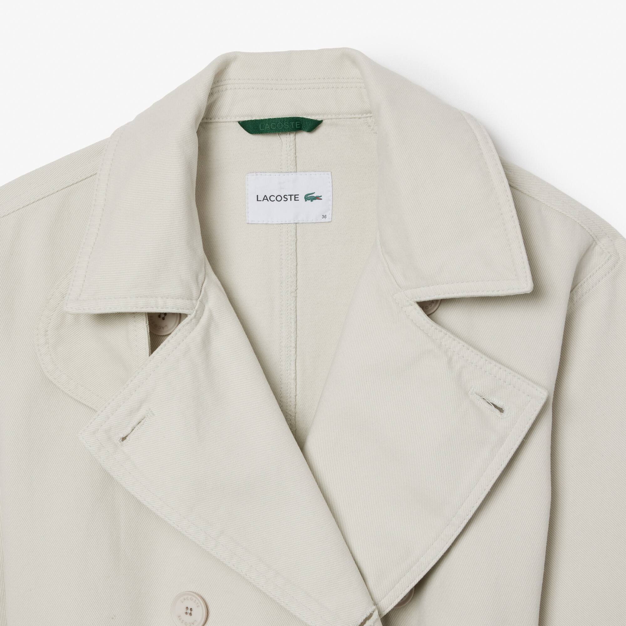 Women's Oversized Denim Trench Coat - Jackets & Coats - New