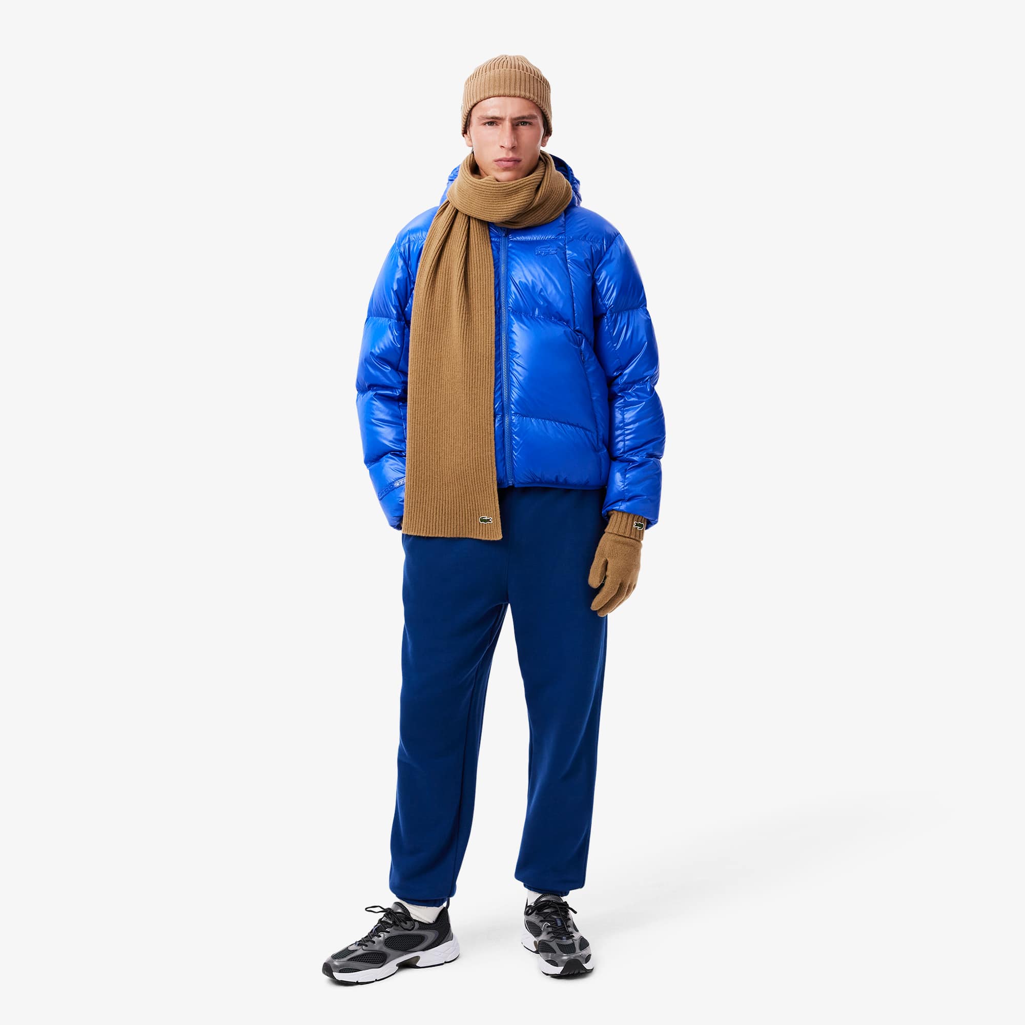 Unisex Ribbed Wool Scarf - Scarves & Gloves - New In 2026 | Lacoste