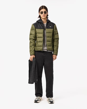 Chamarra acolchonada acolchonada repelente al agua