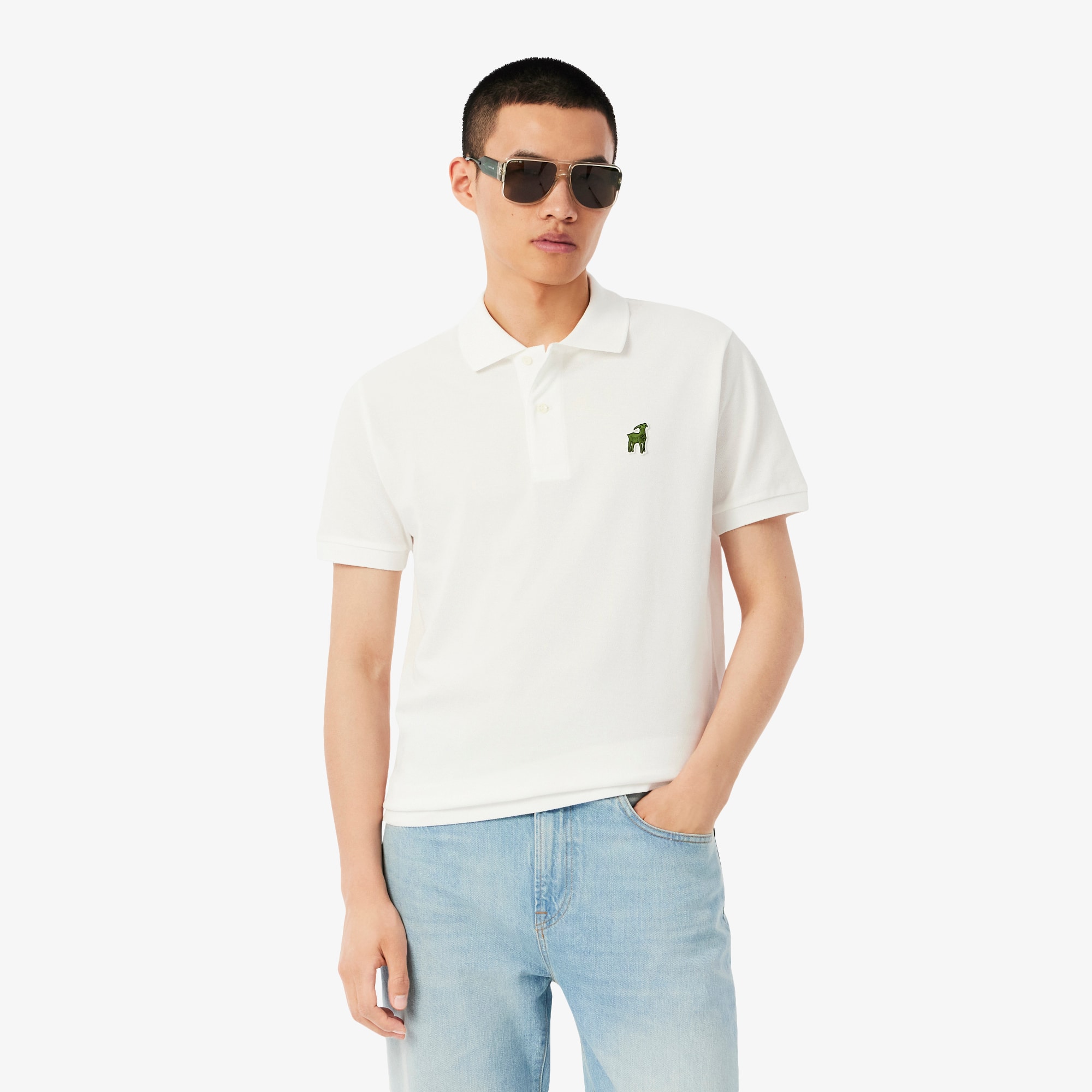 LACOSTE NOVAK DJOKOVIC ポロシャツ US Mサイド Men's Lacoste Tennis x Novak Djokovic On Court Polo - Polo