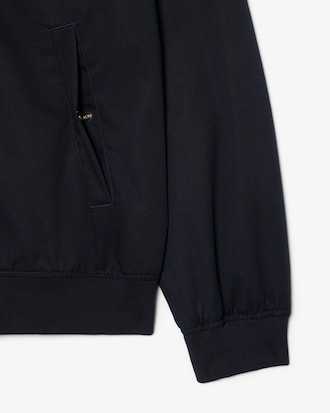 Water-Repellent Twill Harrington Jacket