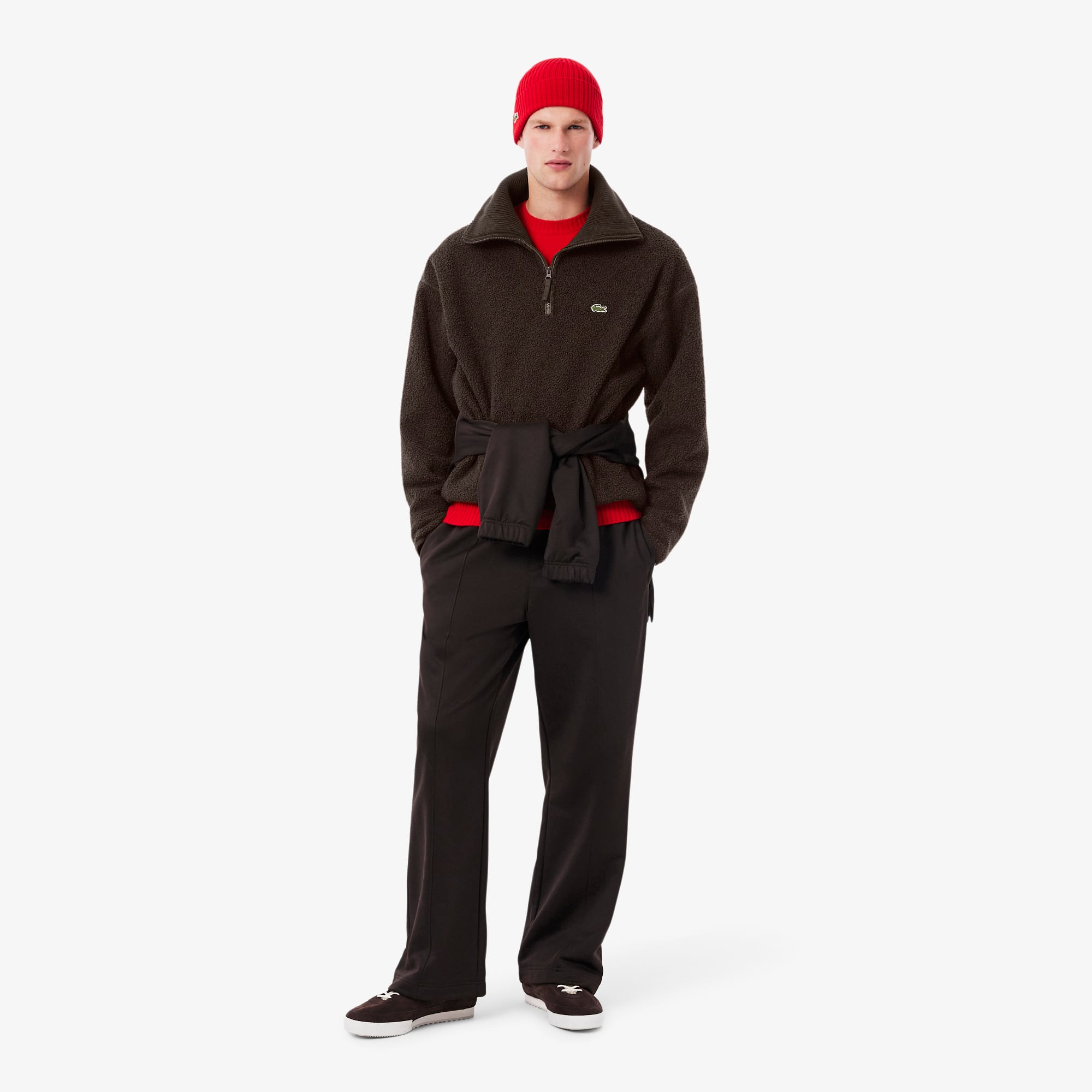 コレクション 55500 Men's Zip-Up Polar Fleece Sweatshirt - Sweaters