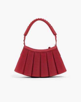 Runway Small Leather Mesh Lenglen Purse