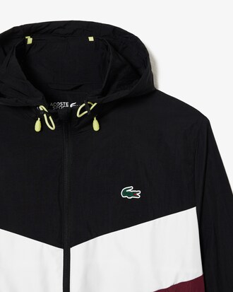 Chamarra Sport Packaway resistente al agua con cierre