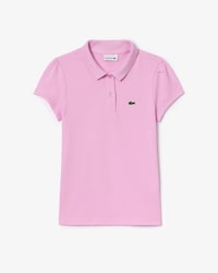 Polo Mini de Petit Piqu&eacute; con Cuello Ondulado para Ni&ntilde;os