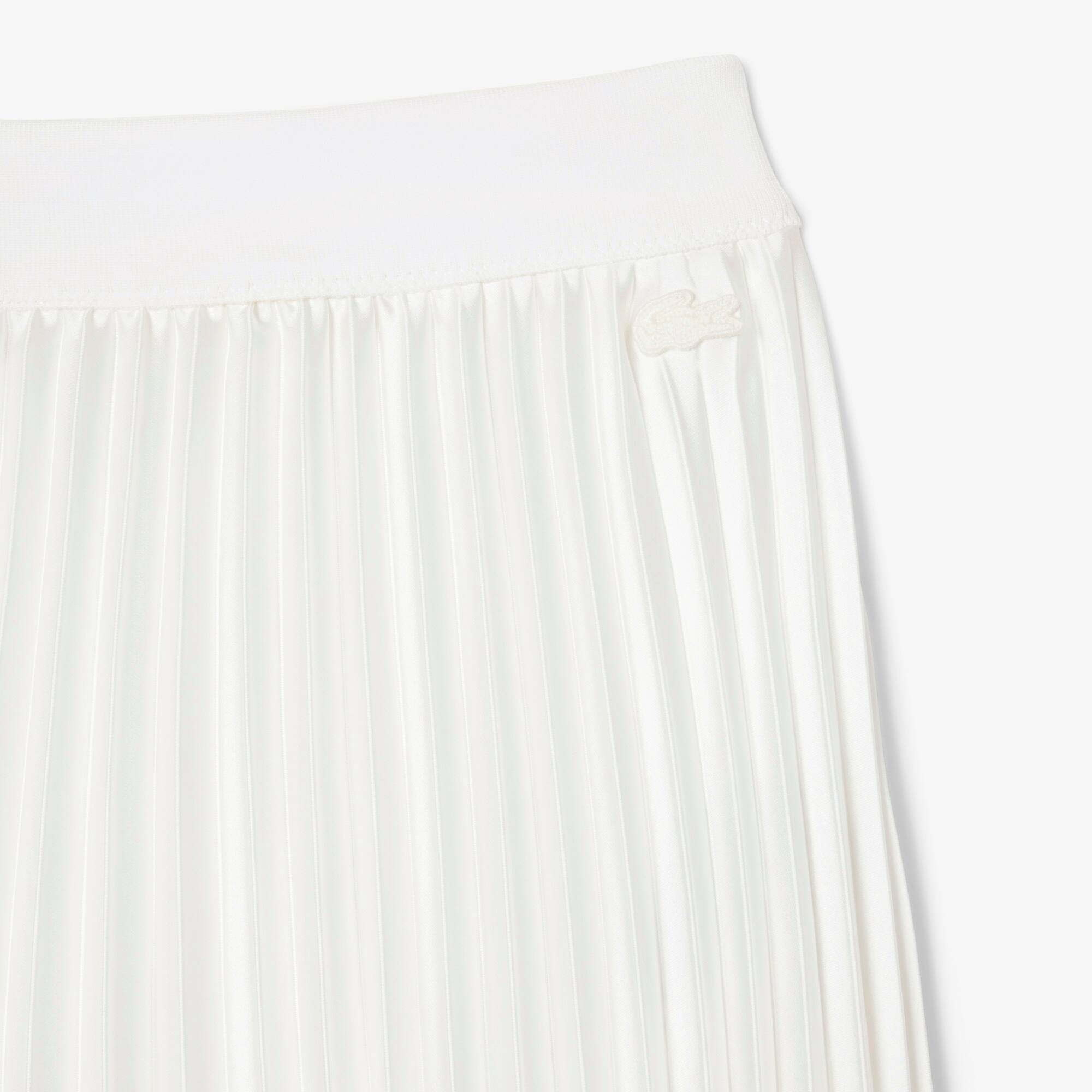 Women's Pleated Satin Midi Skirt - Shorts & Skirts - New In 2026