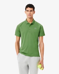Polo homme Lacoste Sport en tissu r&eacute;sistant et respirant