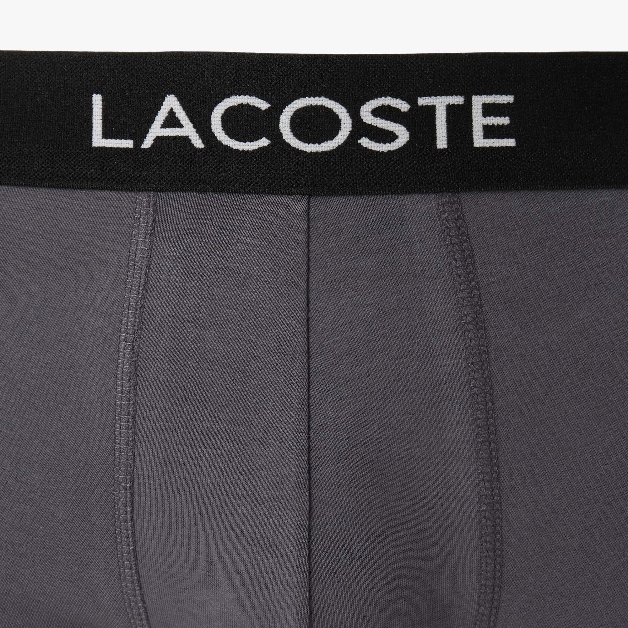 Men's 3-Pack Stretch Cotton Trunks - undefined - New In 2026 | Lacoste