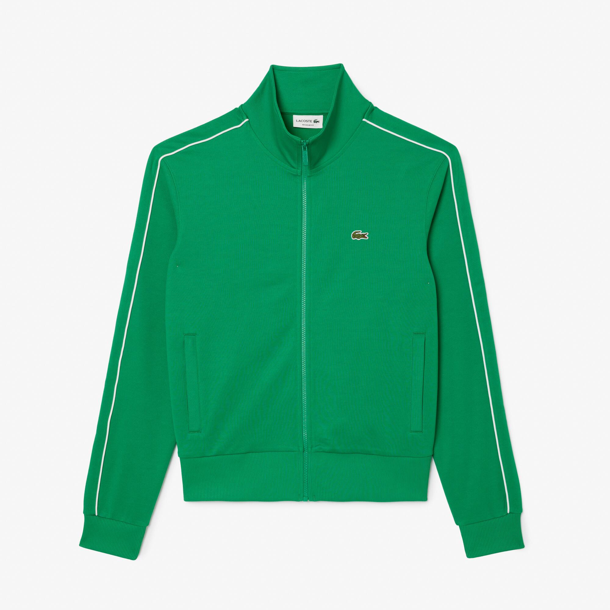 Men's Paris Piqué Zip-Up Track Jacket - Sweaters & Sweatshirts