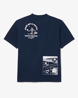 Ultra Dry Tennis Heritage Print T-shirt
