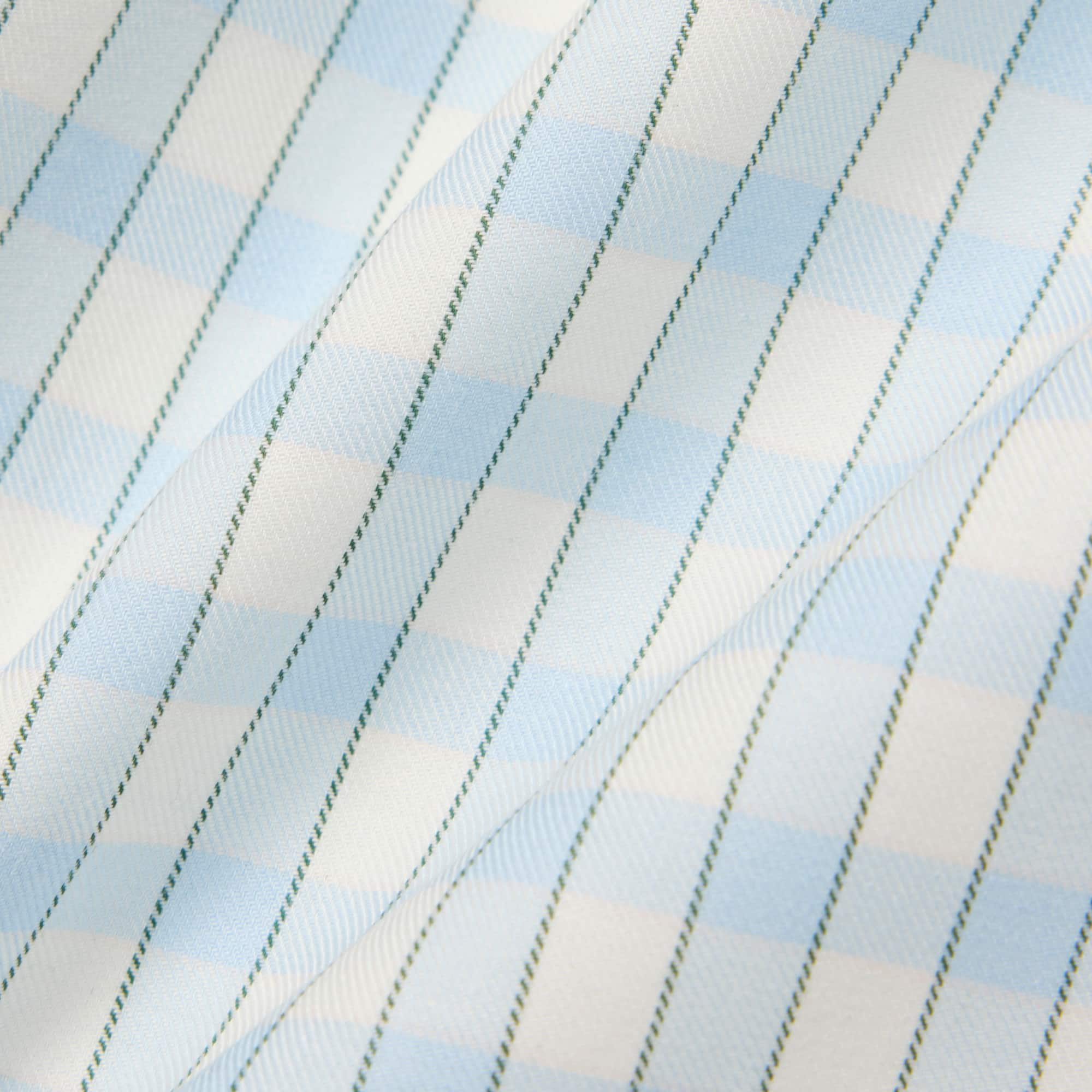 Cotton Twill Plaid Shirt