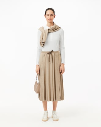 Women's Slim Fit L.12.D Stretch Mini Piqué Polo
