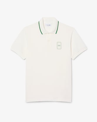 Classic Fit Printed Piqu&eacute; Polo Shirt