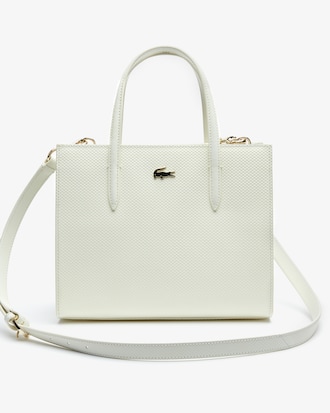 Bolso tote Chantaco de dos posiciones en piqué de piel para mujer 