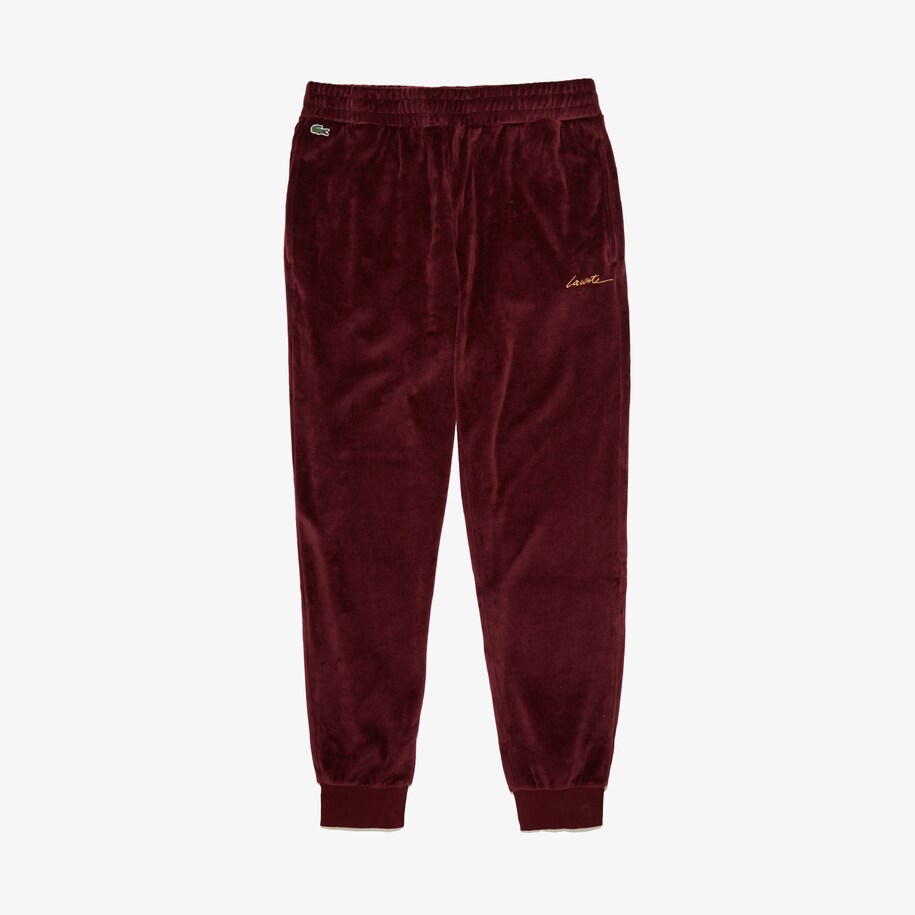 Men's live signature hooded velvet zip sweatshirt Clearance